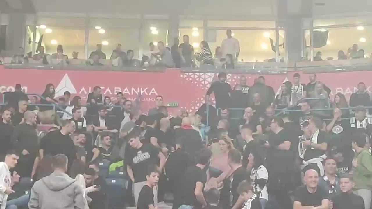 Veridba na meču Partizana i Olimpijakosa | Adriamedia TV