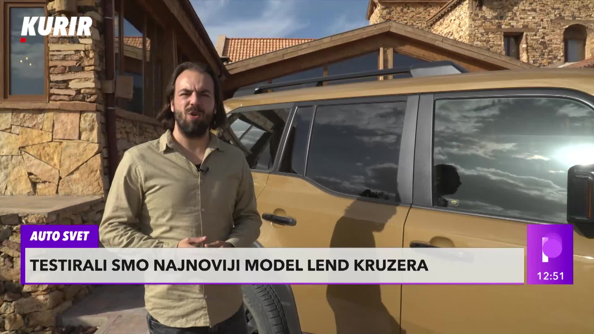 Voditelj Kurira ekskluzivno testirao najnoviji model Lend Kruzera: Evo ...