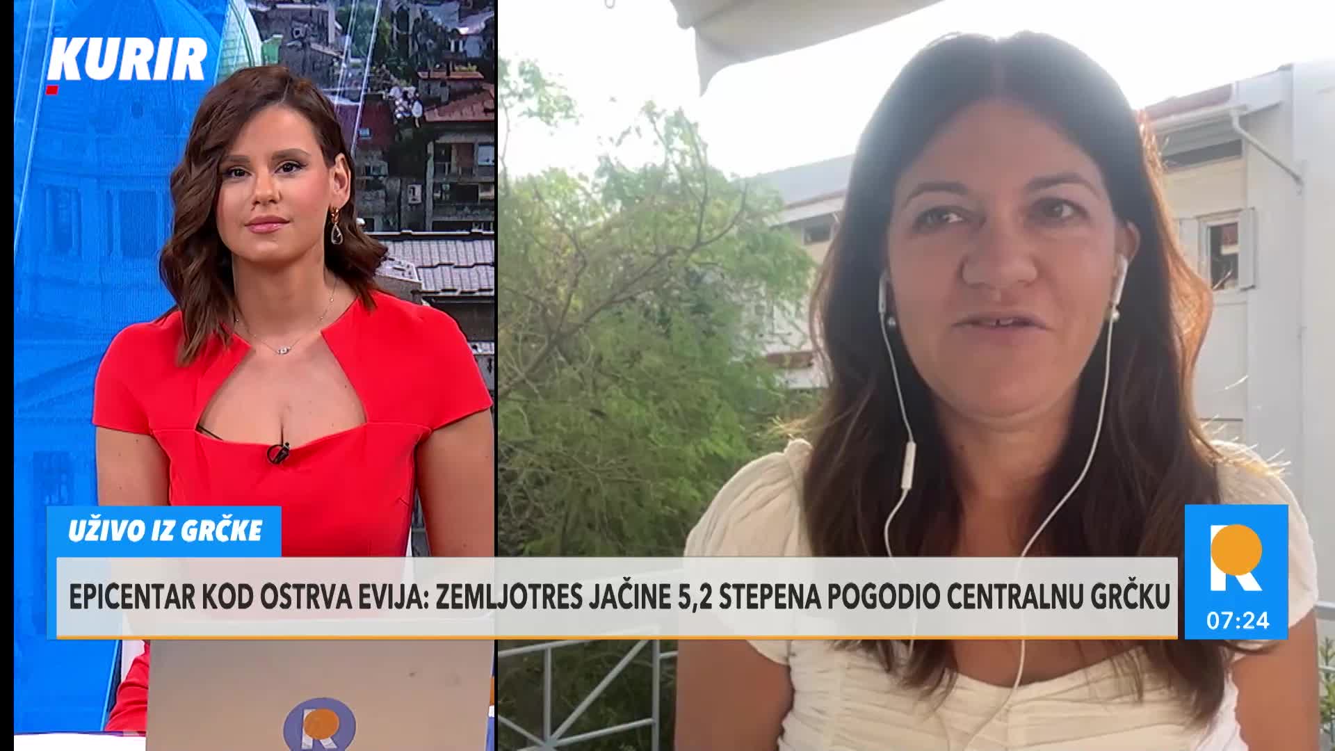 ATINA NAKON ZEMLJOTRESA OD 5,2 STEPENA RIHTERA - Naša novinarka prenela ...