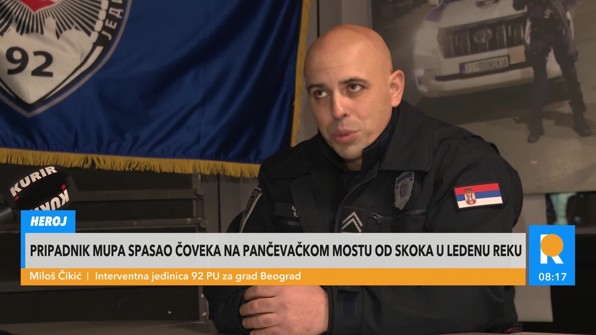 "STAJAO JE NA OGRADI MOSTA, BIO JE VAN SEBE!" Interventna jedinica spasila čoveka od skoka sa Pančevačkog mosta: Govorio je da je odbačen, da ga niko ne želi