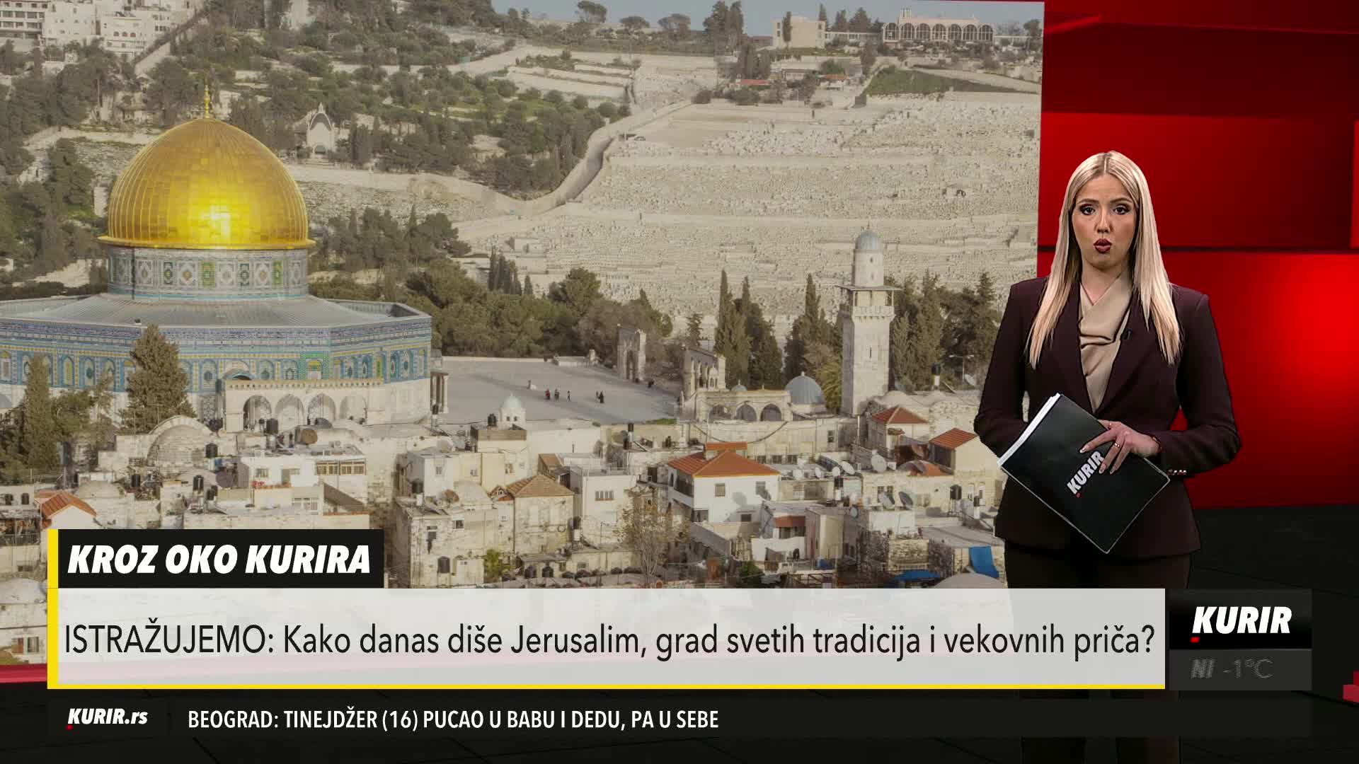 Kurir u Izraelu: Kako danas diše Jerusalim, grad svetih tradicija