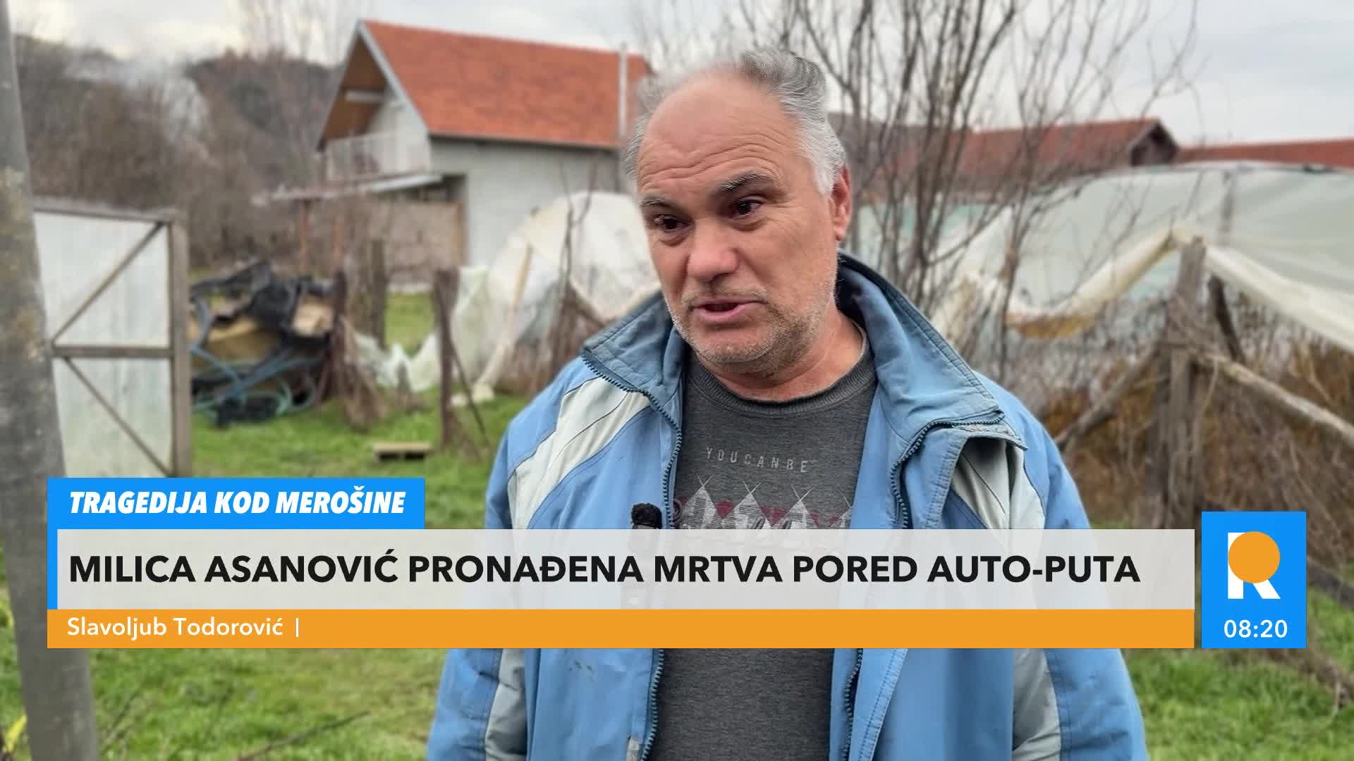 KOMŠIJA KOD KOG JE NESREĆNA MILICA BILA POSLEDNJI PUT PROGOVORIO ZA KURIR: Nemoguće da je sama došla do tog mesta, slabo je videla