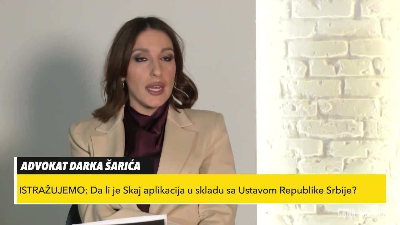 Advokat Darka Šarića otkriva da li je Skaj aplikacija u skladu sa Ustavom Republike Srbije