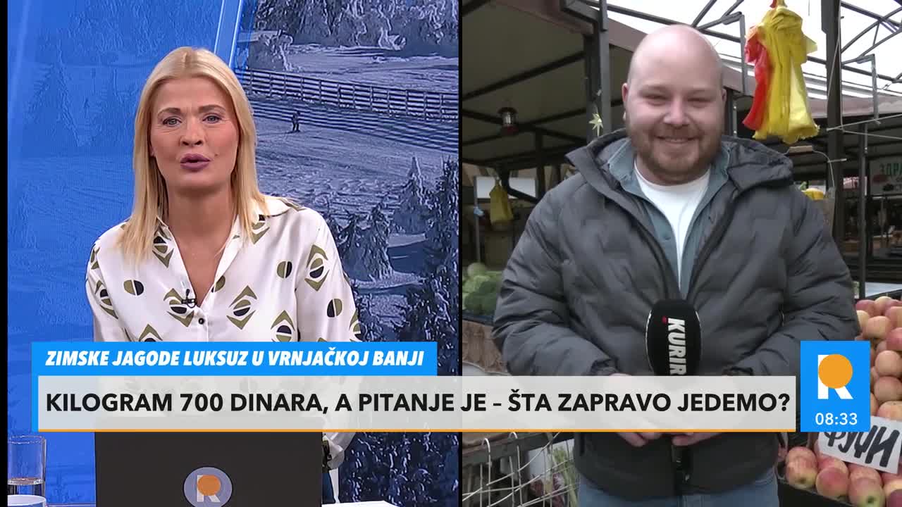 Ovo su cene voća na pijacama u Beogradu