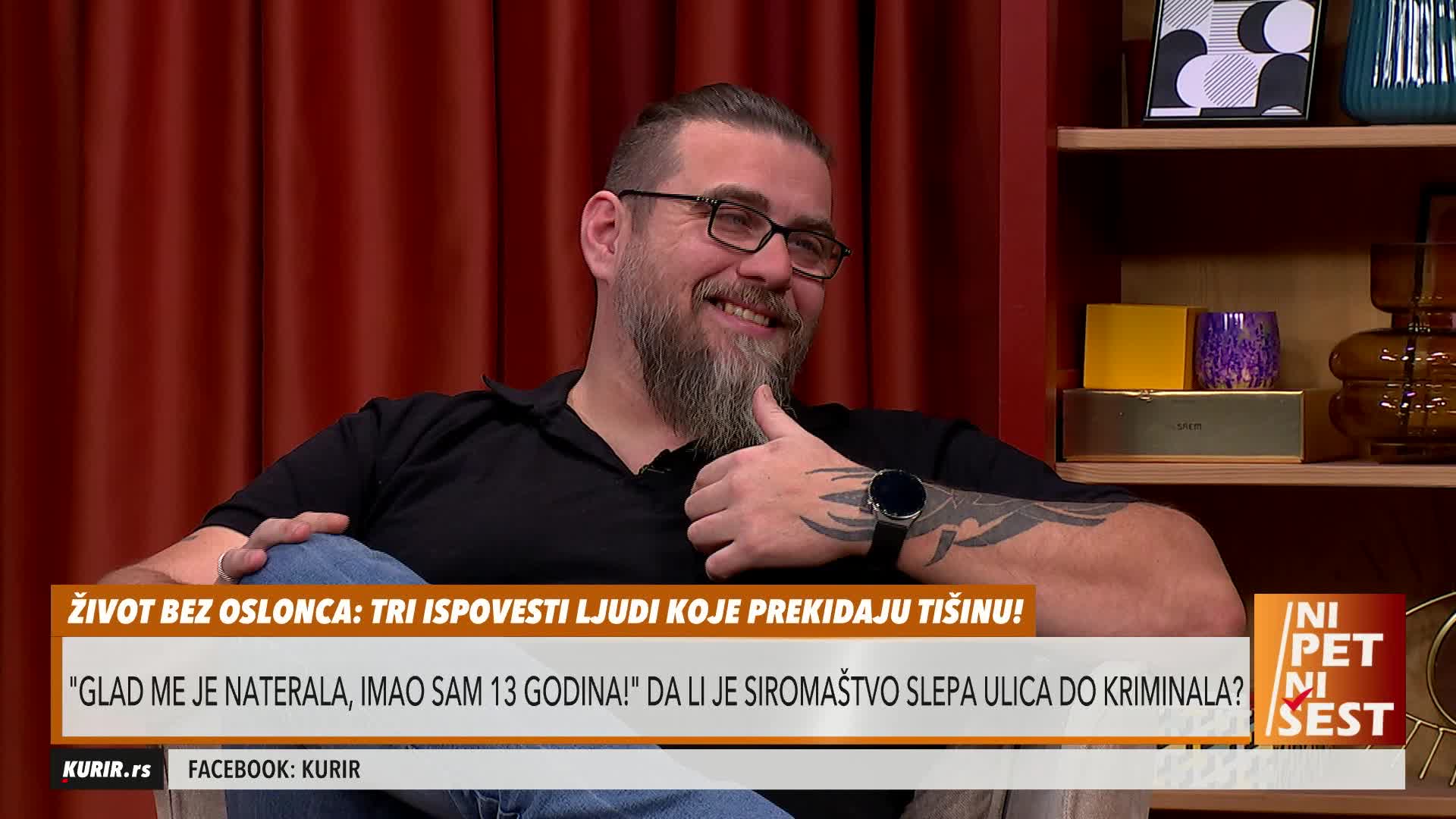 SA 13 GODINA STAVIO PIŠTOLJ POD POJAS, ŽIVEO SA NJIH ŠESTORO U 30 KVADRATA! Bivši robijaš imao teško detinjstvo: Mislio sam da mi je majka mrtva, a onda...
