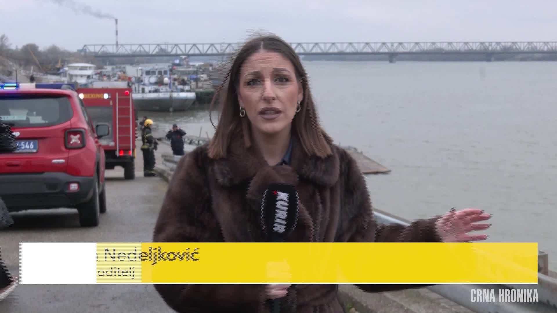 DRAMA ON ADA HUJA VEHICLE FELL INTO THE DANUBE, RESCUERS REACTED IN TIME: "He was terrified, and the vehicle was still floating"