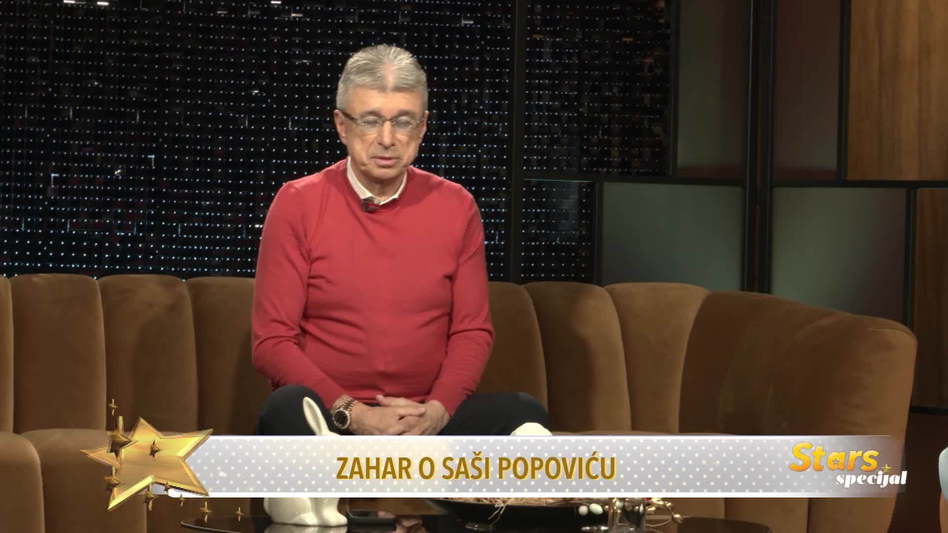 Zahar: I never got angry at Saša Popović, he had a 'clicker', he knew how to become famous!