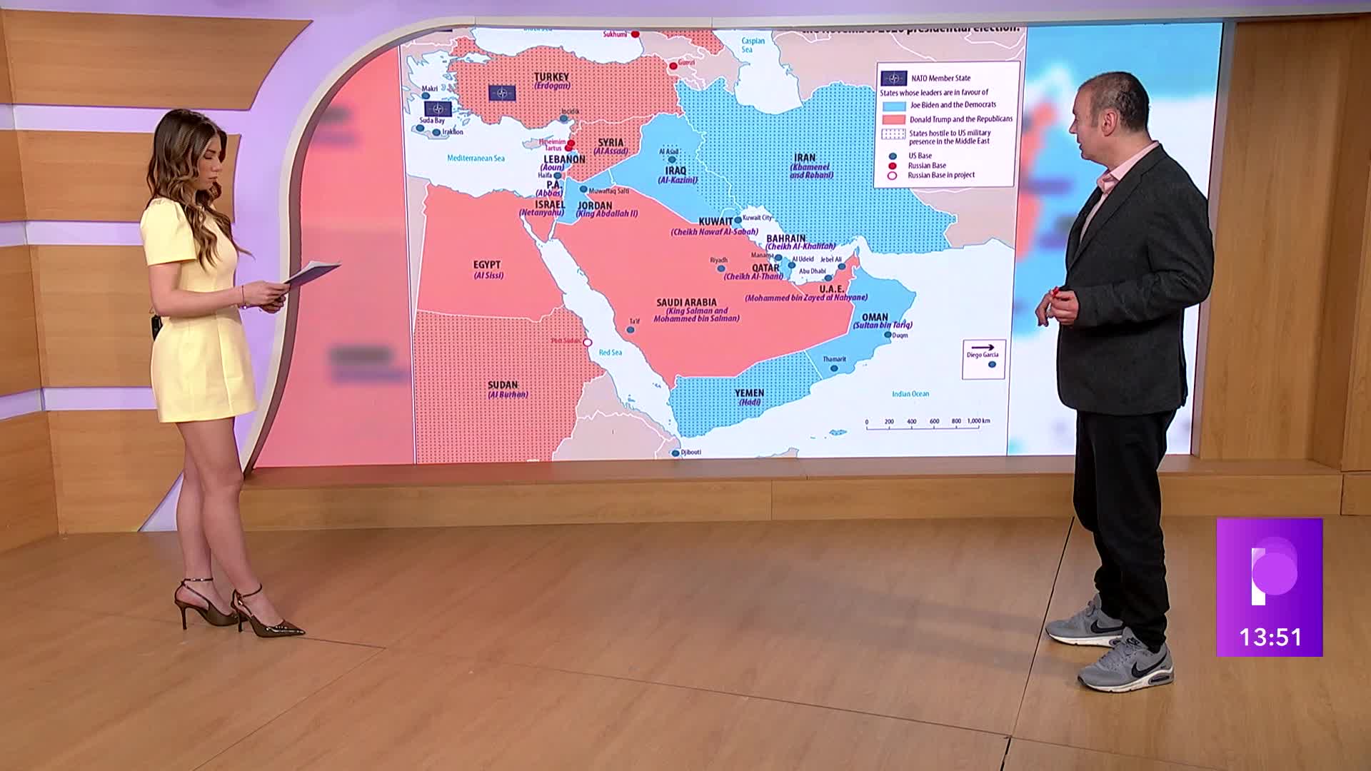 Cover image for "ISRAEL IN THE HISTORICALLY BEST POSITION" Dragan Petrović in the show Puls Srbije weekend": Not a single threatening Muslim country in the region!