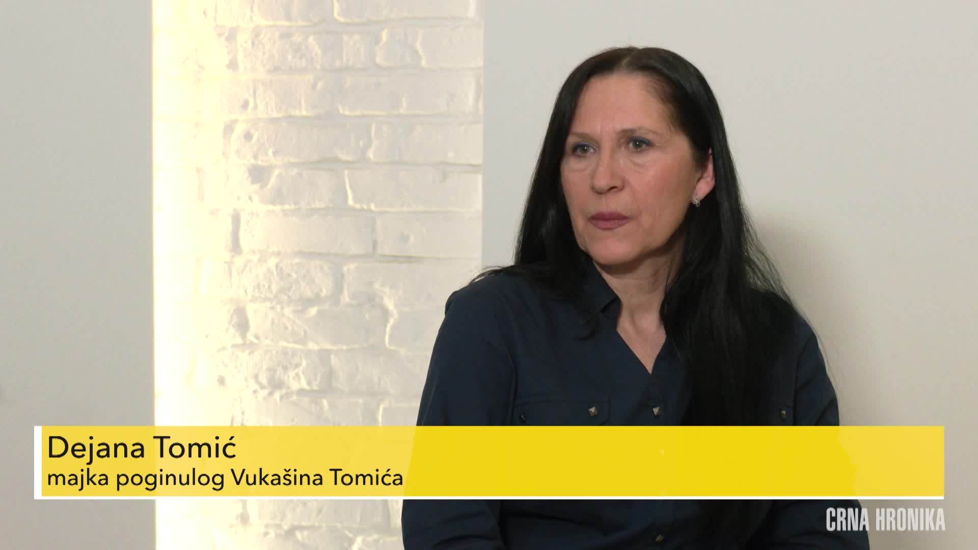 Cover image for 'HE GRIPPED MY HAND AND SAID: 'DON'T WORRY, MOM, EVERYTHING WILL BE ALRIGHT' ' The Moving Confession of the Mother of the Deceased Vukasin Tomic to Kurir: 'I Will Never Accept...'