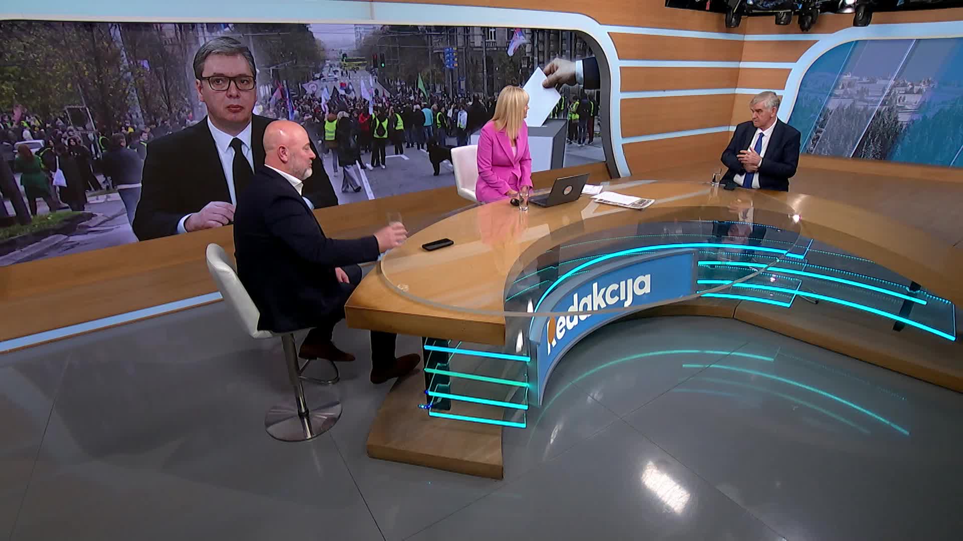 I EXPECT SERBIA TO CLEARLY AND LOUDLY CONFIRM WHAT THE PRESIDENT HAS ALREADY ACHIEVED