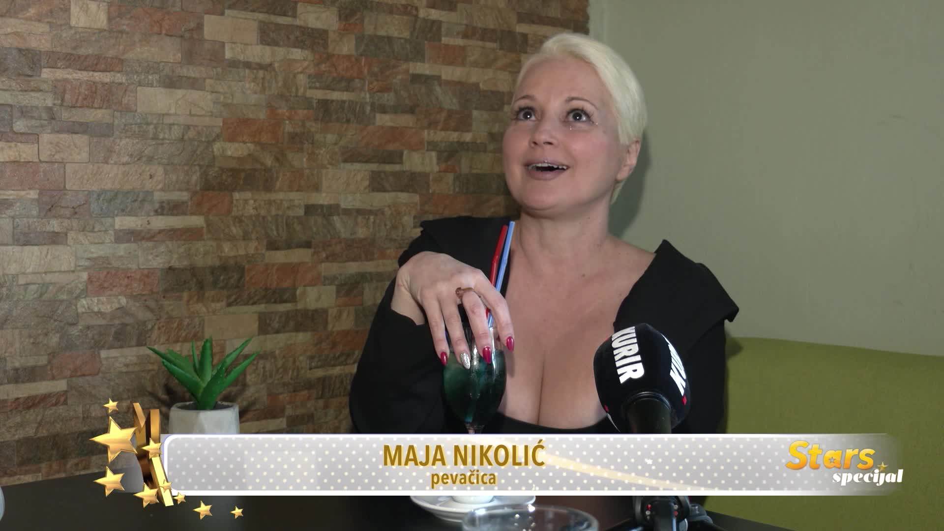 Maja Nikolić in "Stars Specijal" about posing in the snow and an autobiographical song