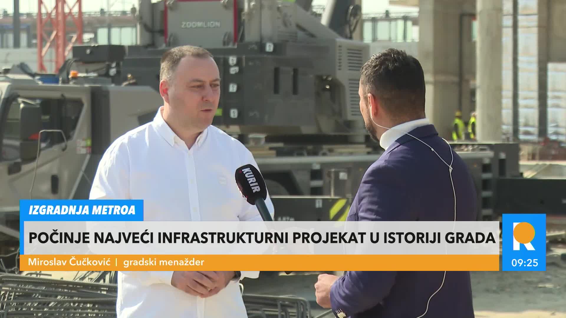 BELGRADE GETS A METRO!? City Manager Explains When We Can Expect Work to Finish! "Machines for its construction are arriving from China and trains from France"