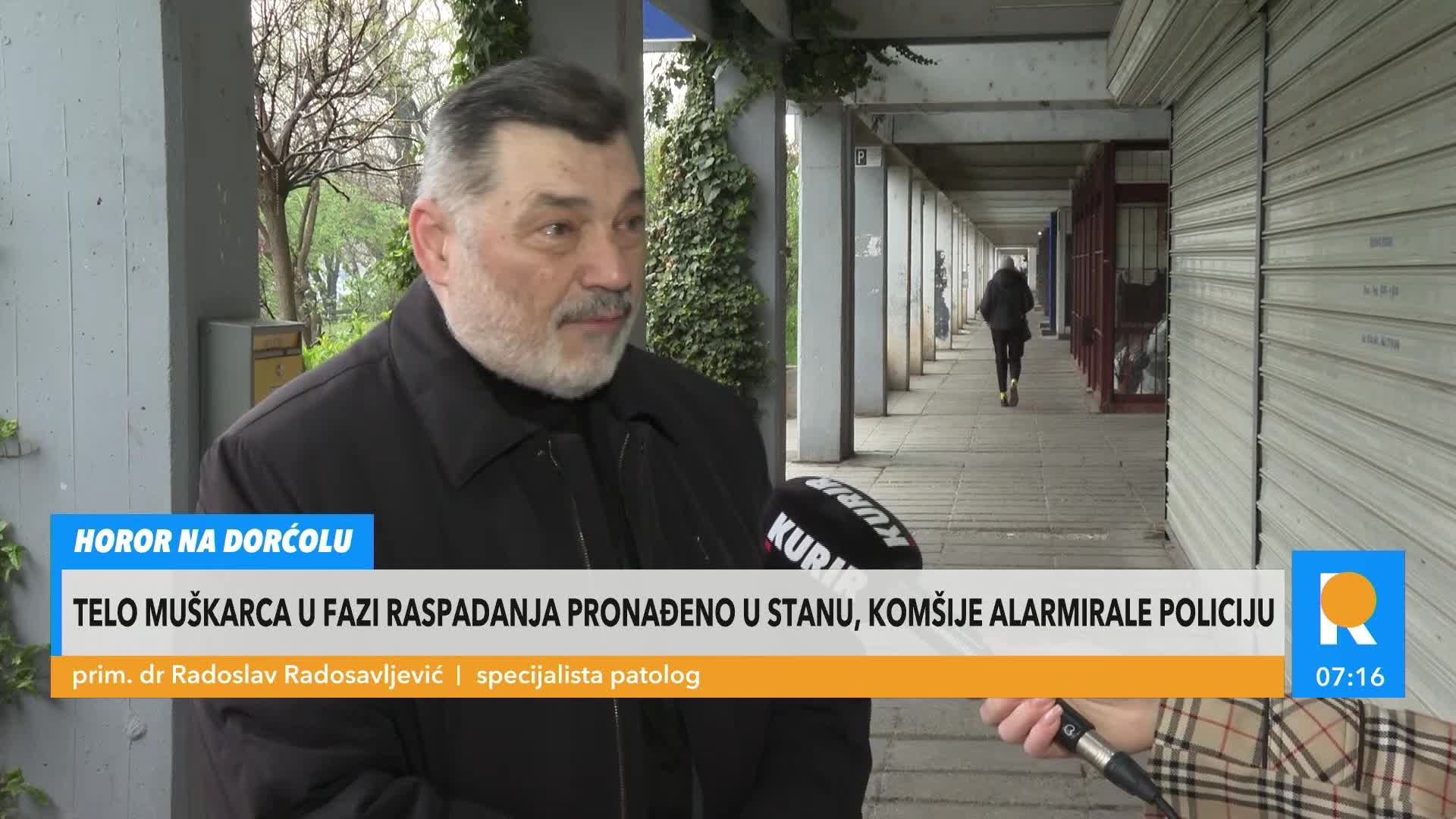 MAN'S BODY WITHOUT A HAND WAS FOUND IN A DORĆOL APARTMENT! Pathologist claims: Autopsy will reveal the cause of death, whether it was violent or not!