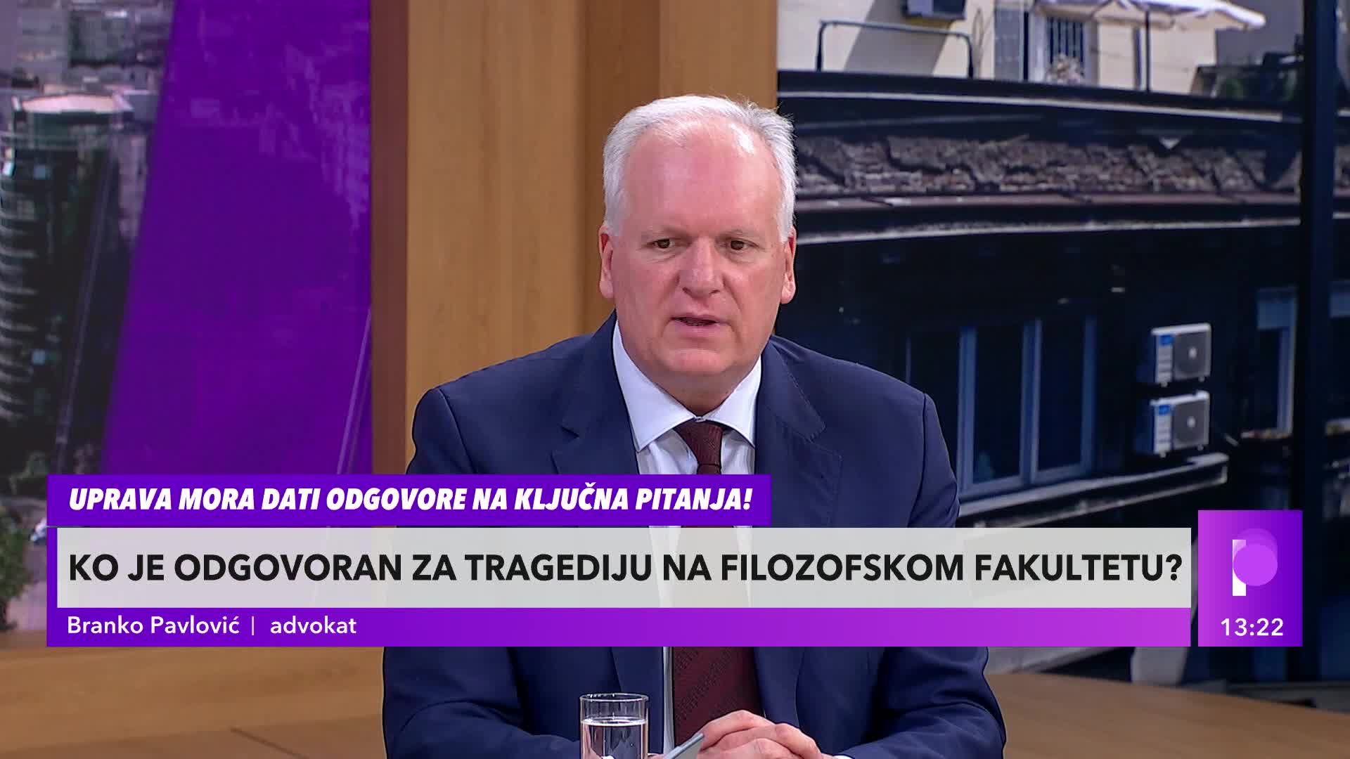 "Responsible for all illegalities at the faculty is the dean!" Lawyer explains that students broke the law by being at the faculty during night hours