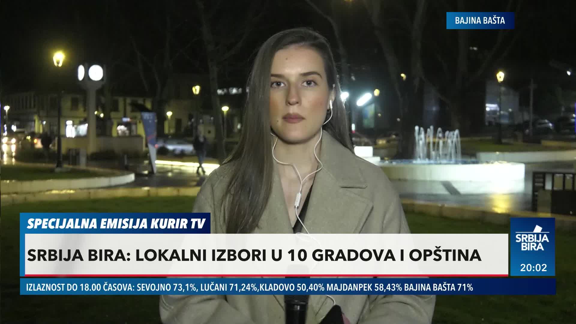 KURIR TV IN BAJINA BAŠTA AND BORU! Polling stations closed, here's what the turnout was