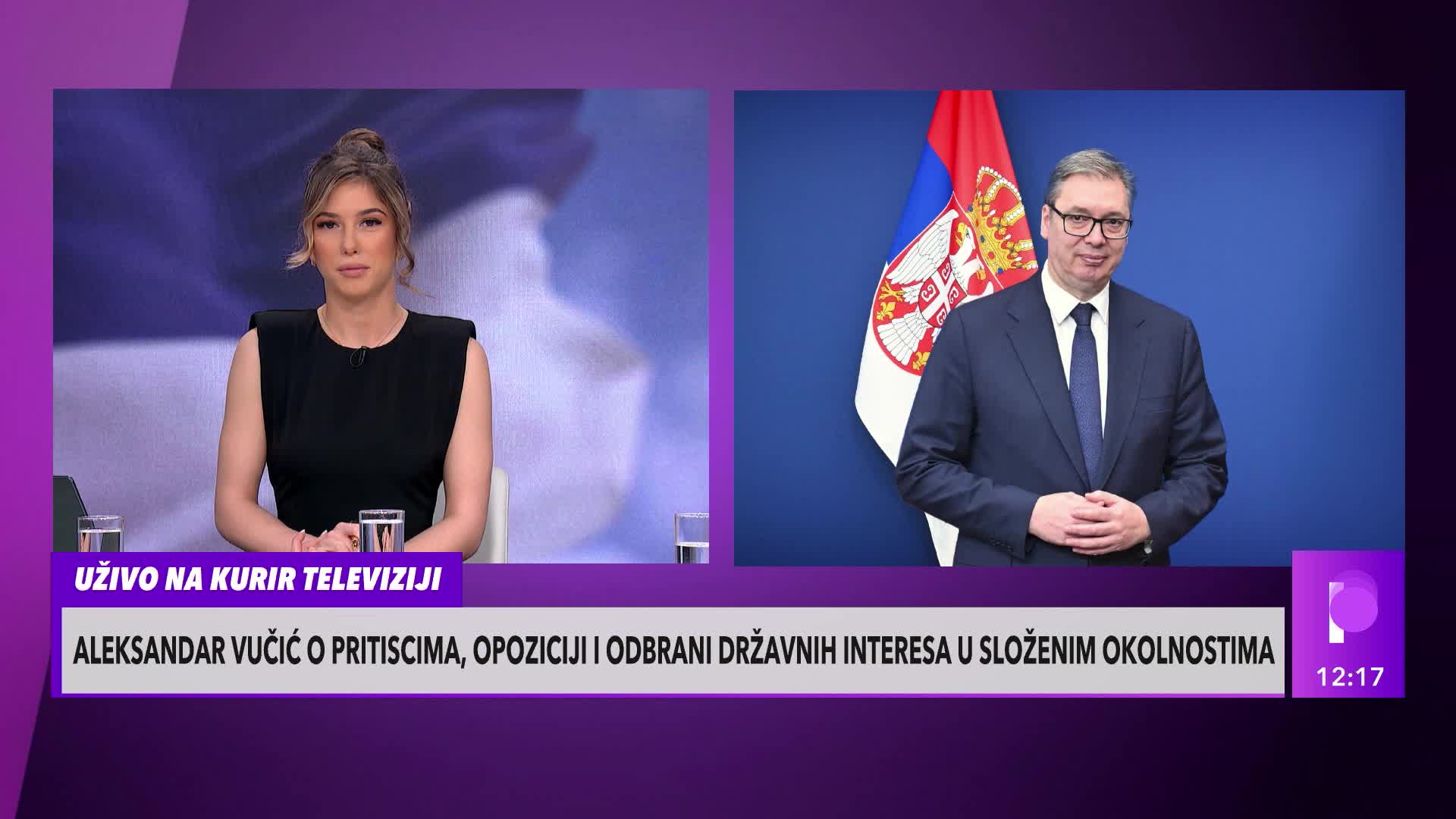 PRESIDENT ALEKSANDAR VUČIĆ LIVE FOR KURIR: I would like someone else to lead Serbia in the next period!