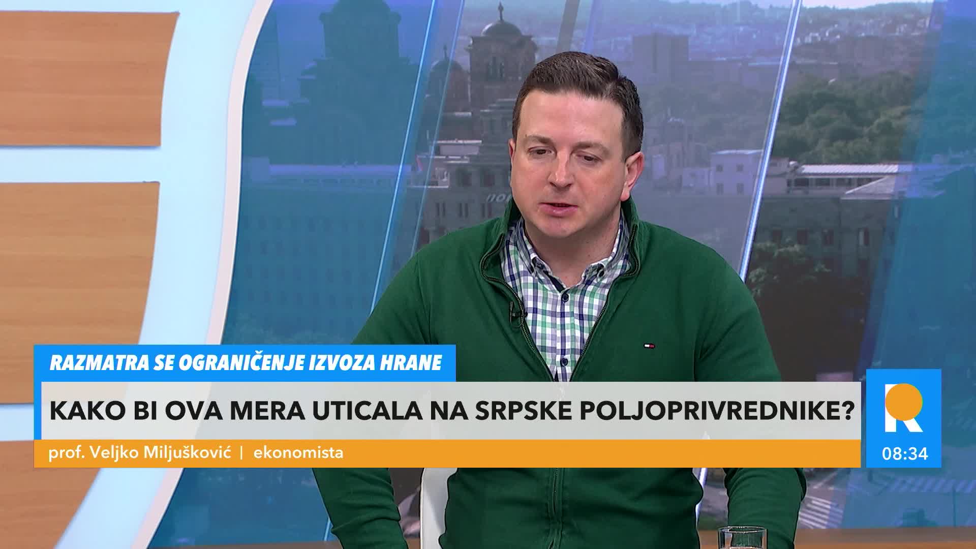 Consideration of Food Export Restrictions: How Would This Measure Affect Serbian Farmers?