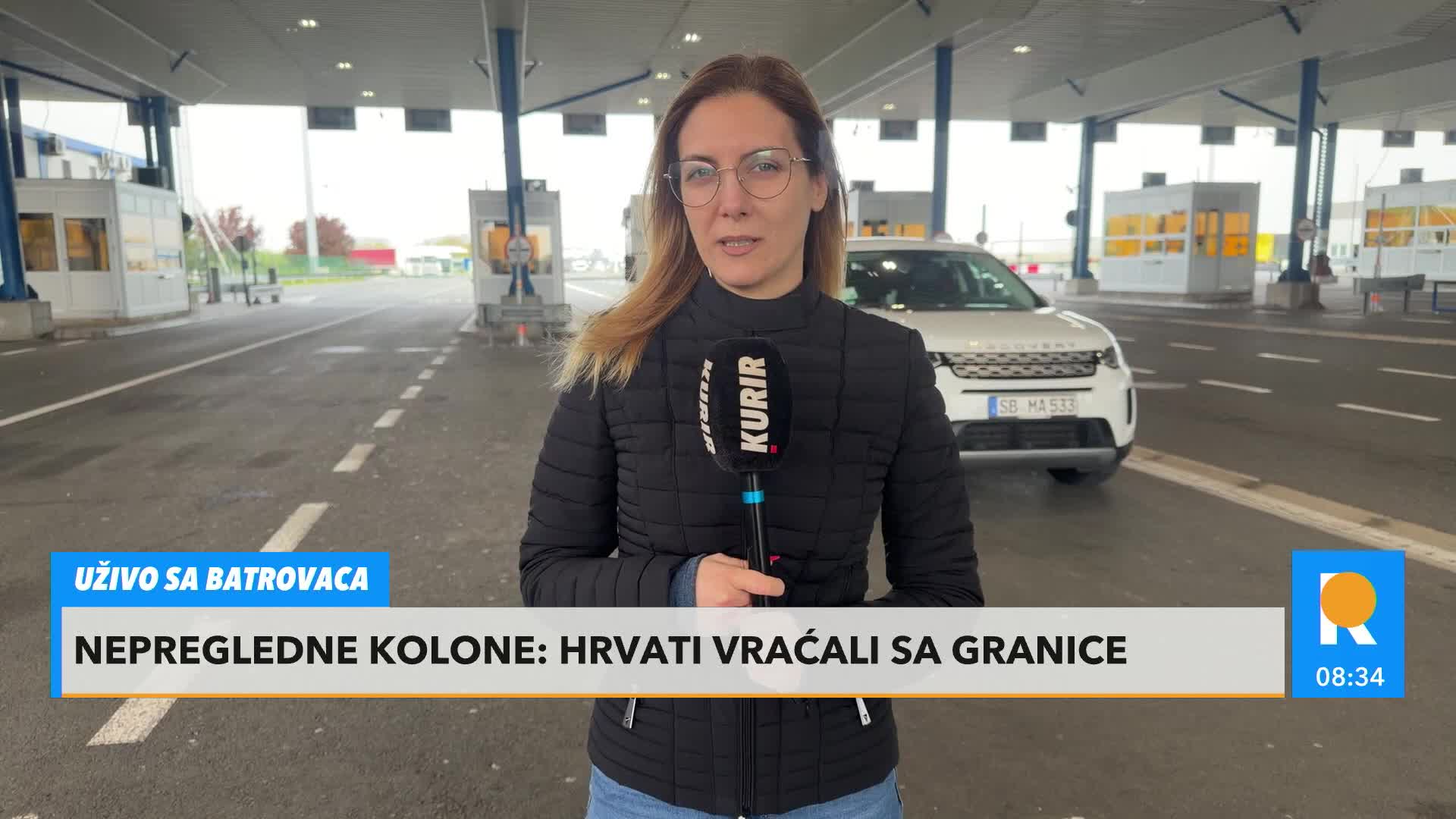 CHILDREN WAITED 10 HOURS TO CROSS THE CROATIAN BORDER! Kurir journalist reported from the border to warn citizens: You must arm yourself with patience!