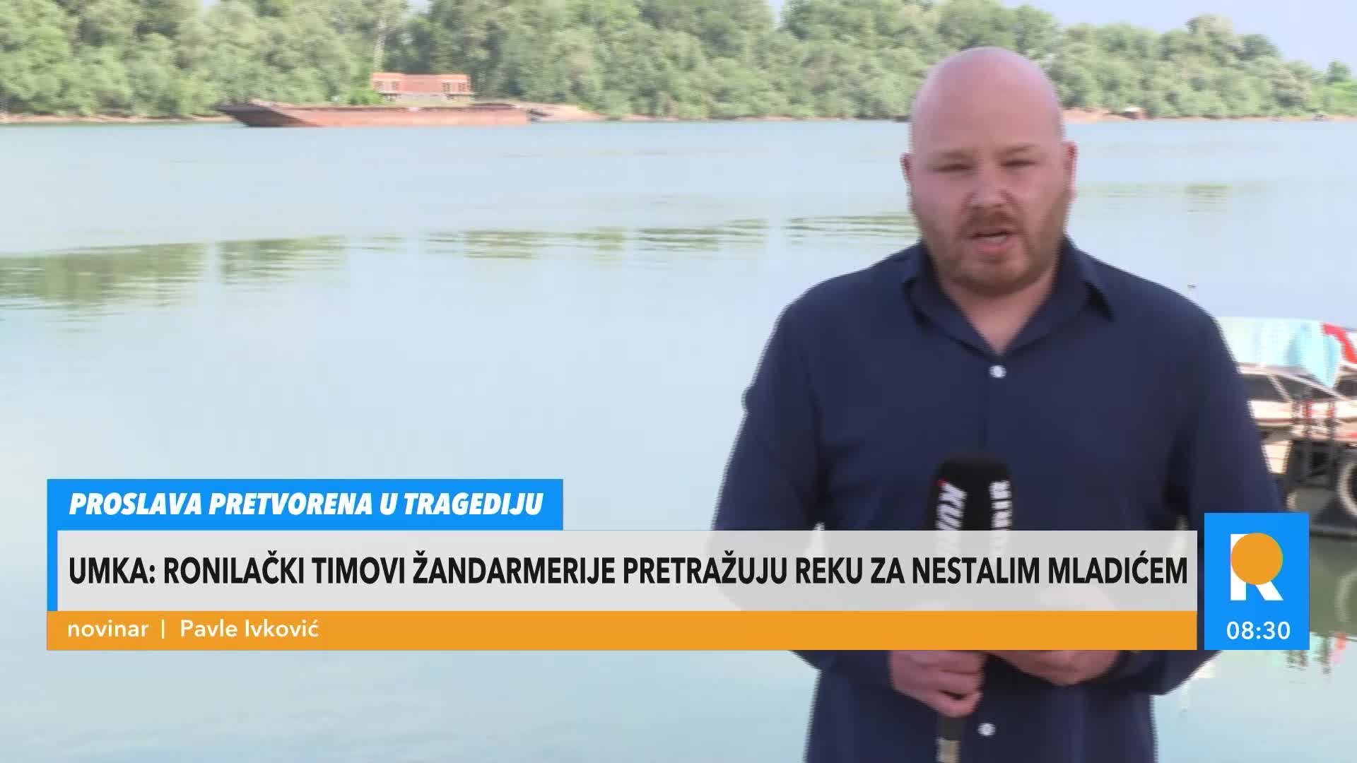 CELEBRATION TURNED INTO TRAGEDY! Umka: Dive teams searching river for missing young man