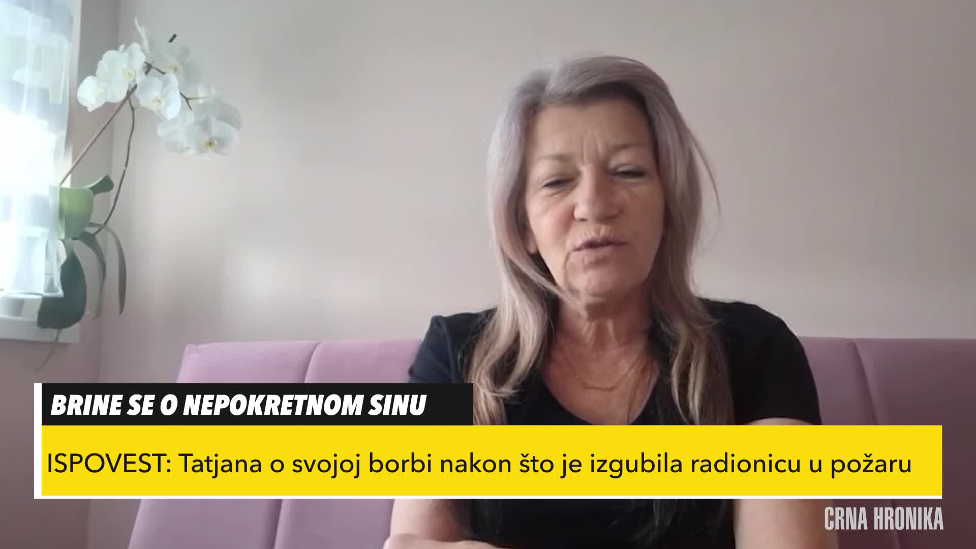Fire Engulfs Family Home and Workshop: Confession of Tatjana Adamović