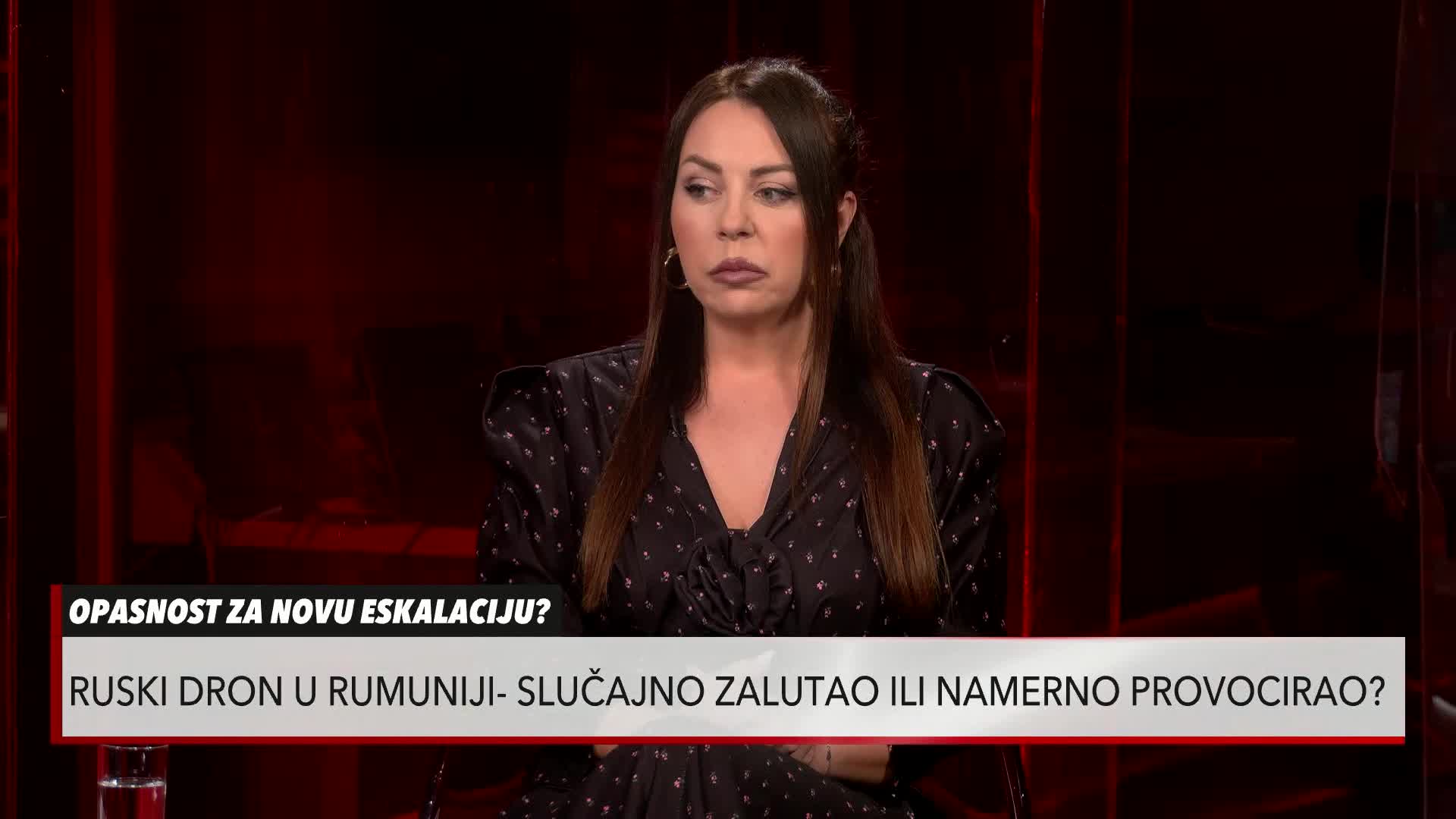 ОПАСНОСТЬ НОВОЙ ЭСКАЛАЦИИ? Ясмина Андрич: «Россия ничего не добьется, обстреливая гражданский объект в Румынии»