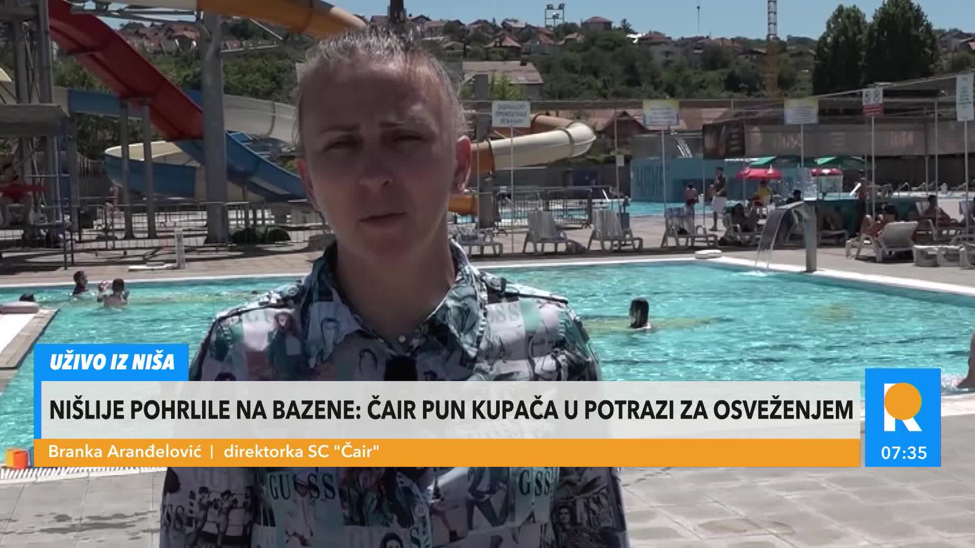ЛЕТО В ПОЛНОМ РАЗГАРе: открытые бассейны в Нови-Саде и Нише полны купающихся