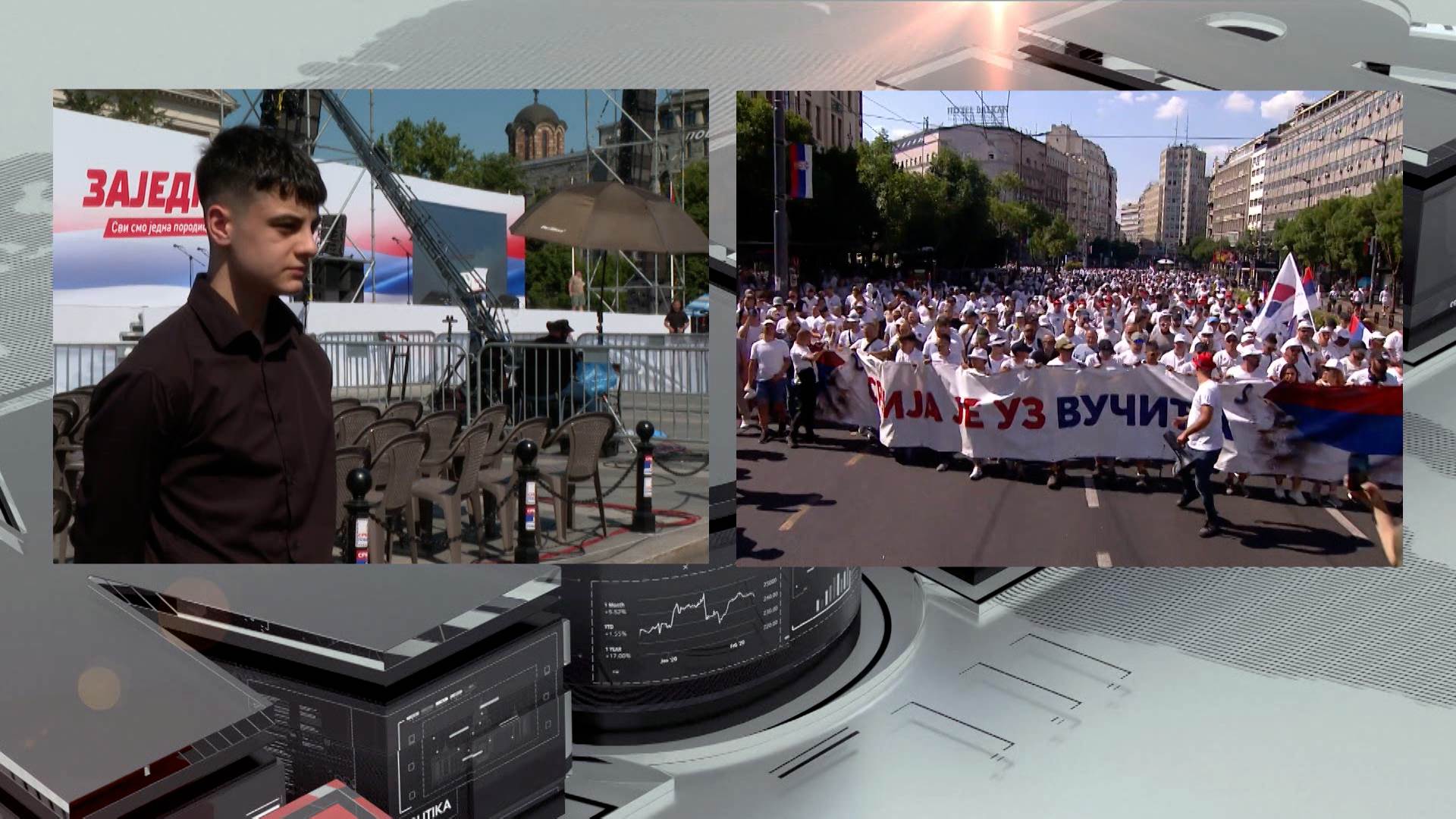 Гармоникаш Вук Джокич для Kurir televiziju: «Я чувствую ответственность и честь, выступая перед президентом»