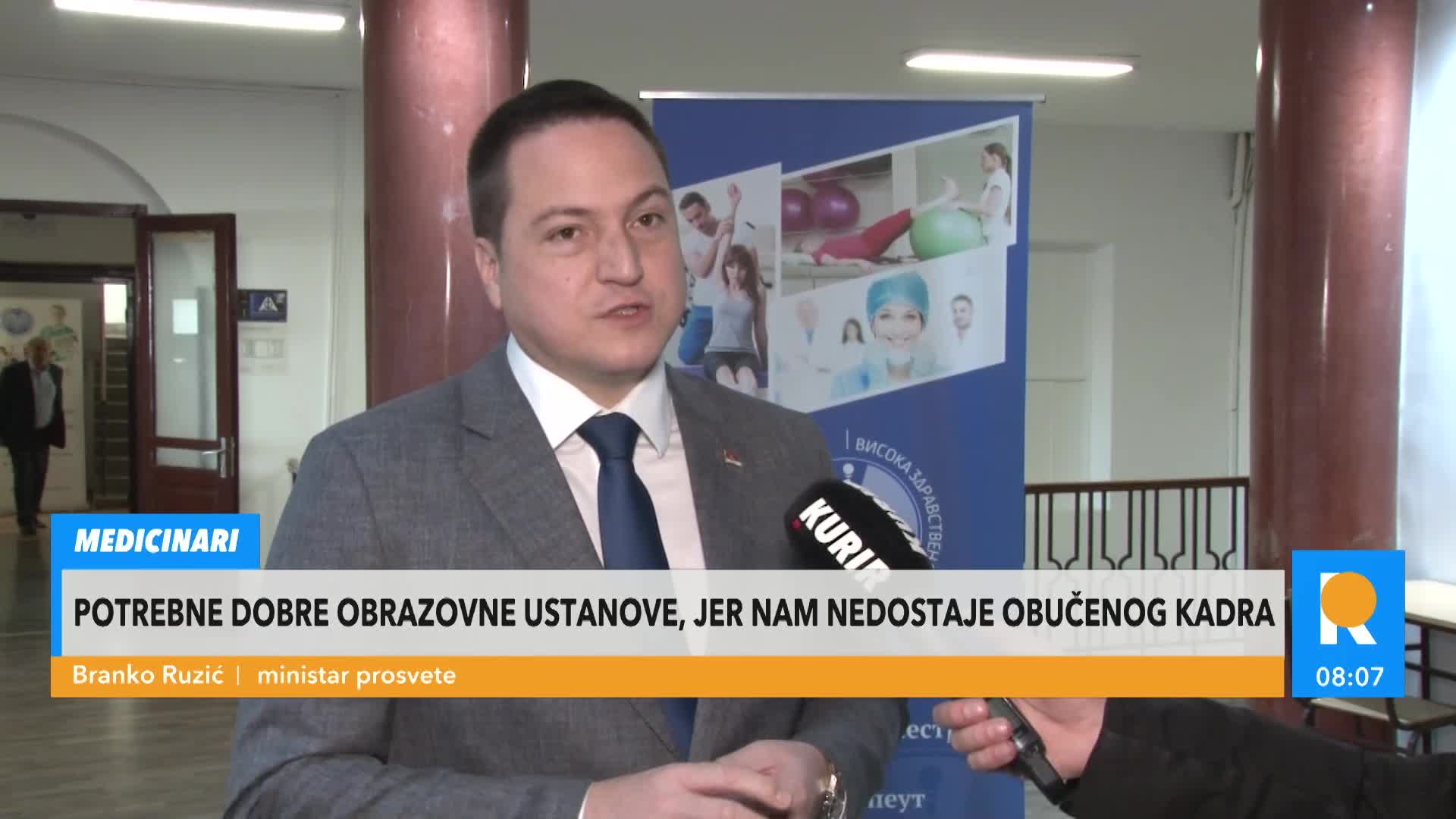 Ministar prosvete Branko Ružić o probnim testovima za mature ...