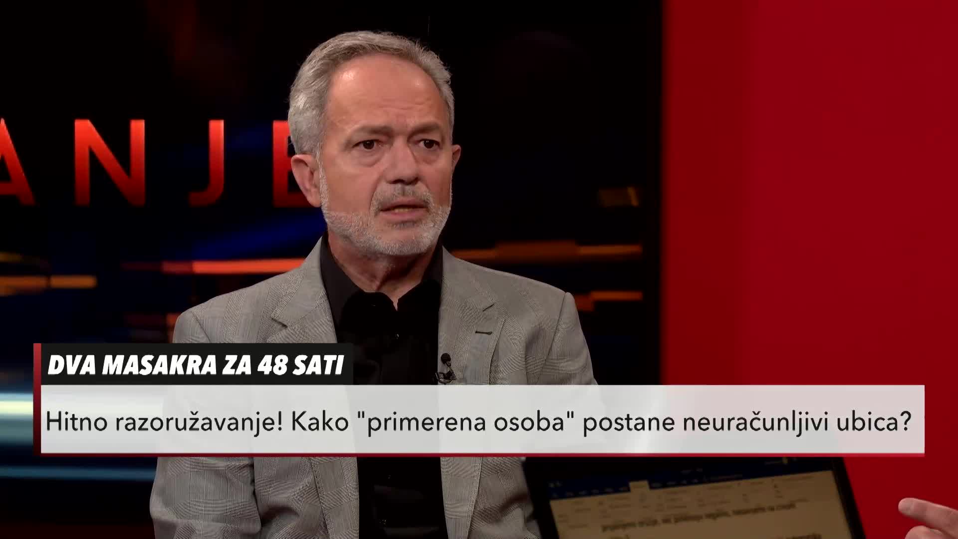 Božić o svesnosti ljudi nakon masakra: Mislim da će dosta oružja biti ...
