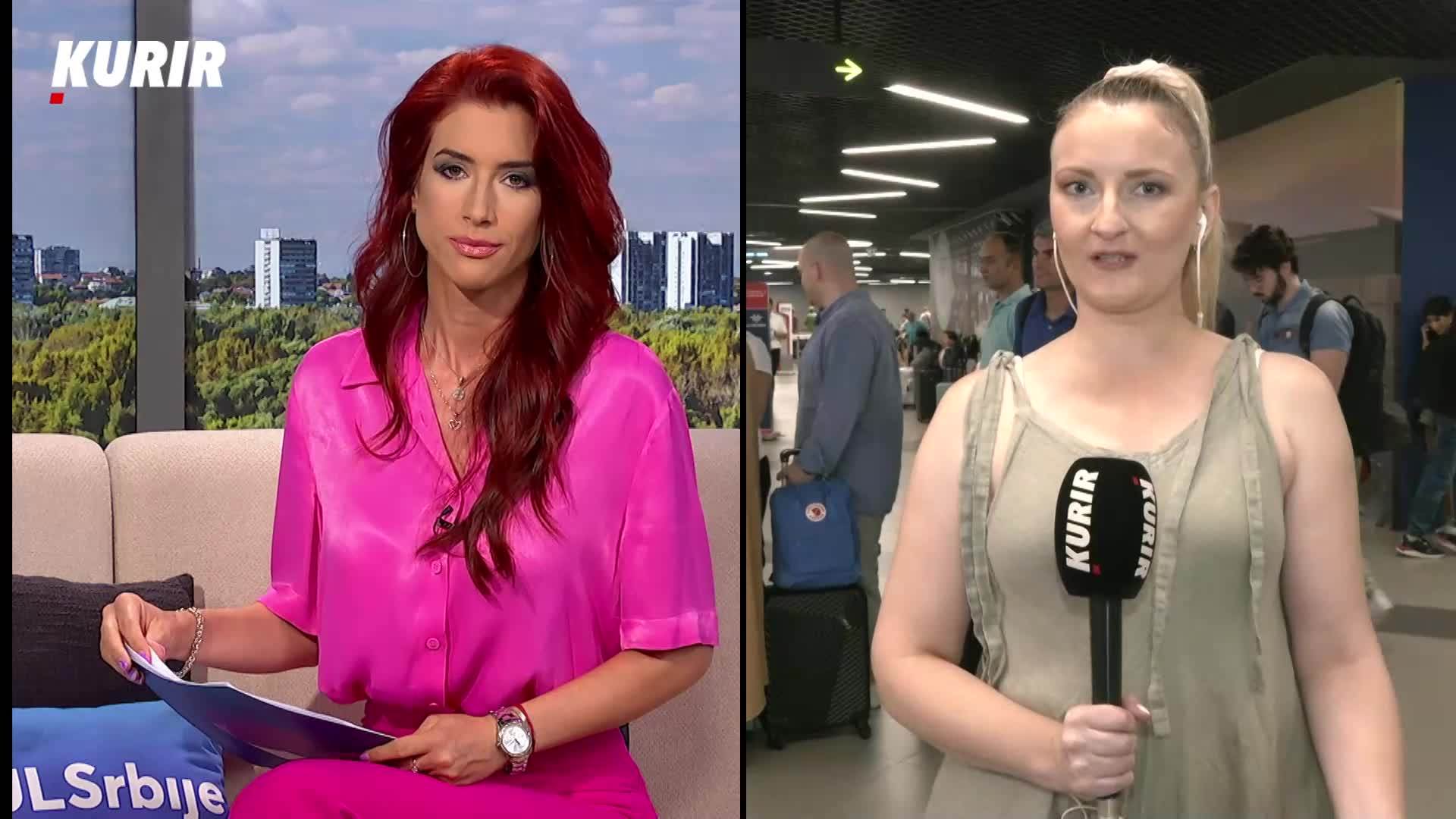 Reporterka Lena Sudar uživo sa