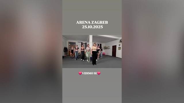 Proba Nede Ukraden pred Zagrebačku arenu  Proba Nede Ukraden pred Zagrebačku arenu