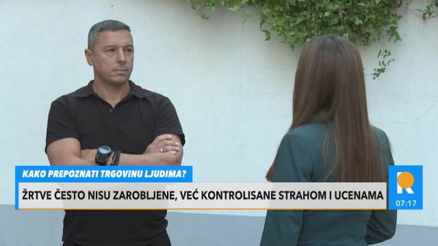 Dejan Milutinović za Kurir: Ima jedan univerzalni znak koji pokazuje da je osoba žrtva trgovine ljudima! 