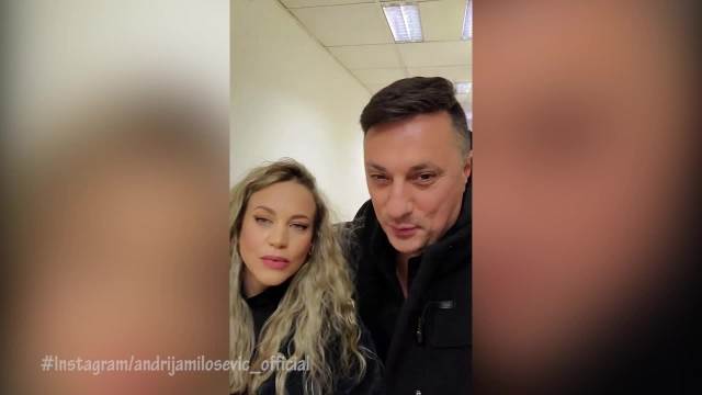  Andrija Milošević konačno uspeo da nasmeje trudnu verenicu 