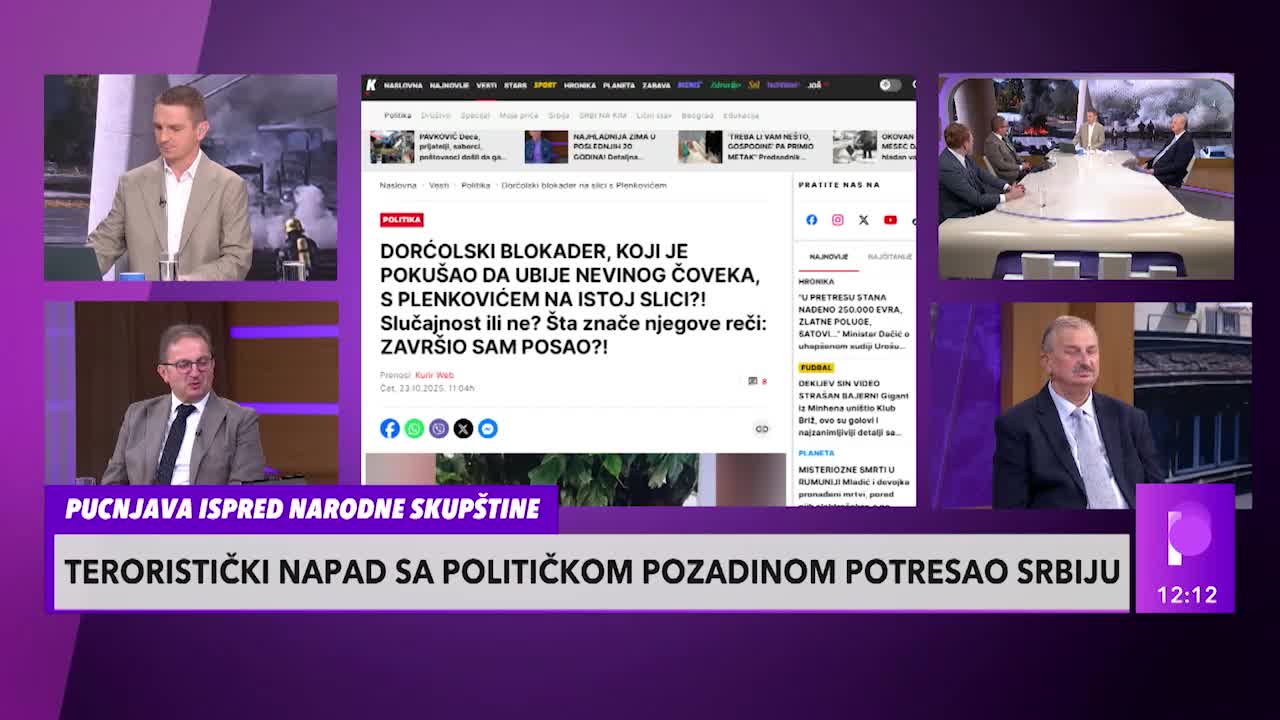Teroristički napad ispred Narodne skupštine: Ucenjen je sa nečim što mu je važnije od života