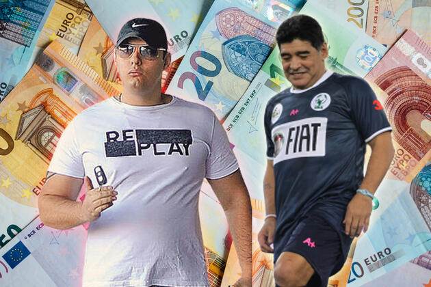MARADONA I BELIVUK: Legenda fudbala UČESTVOVAO u SUKOBU između Crnogorskih klanova? U igri bio VELIKI NOVAC od prodaje igrača