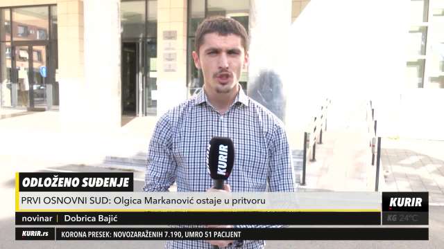 ODLOŽENO SUĐENJE: Nadrilekarka Olgica Markanović tražila nanogicu, ipak vraćena u Centralni zatvor!