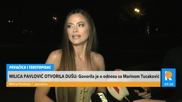 MILICA: NE PLAŠIM SE LAĆINE SVESKE! Pevačica otkrila da Marini Tucaković nije ostala DUŽNA novac!