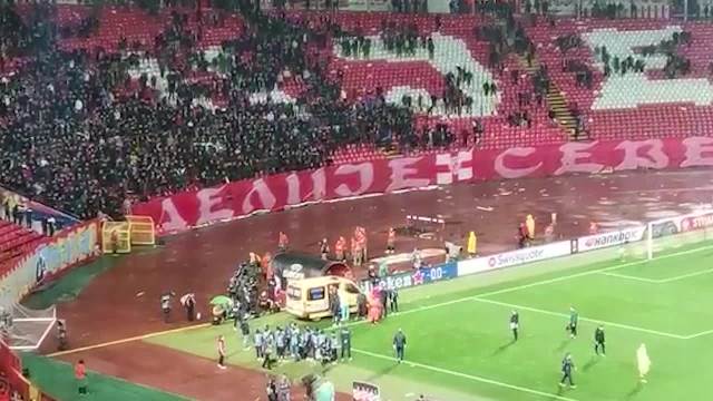 DRAMA ISPOD SEVERA PO ZAVRŠETKU UTAKMICE: Morala da interveniše Hitna pomoć, evo šta se desilo! 