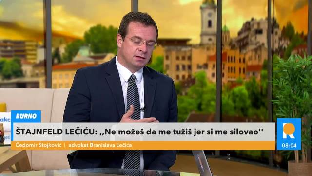 NOVI DETALJI! Advokat Branislava Lečića otkrio šta se nalazi na audio snimku koji Danijela Štajnfeld HOĆE DA OBJAVI
